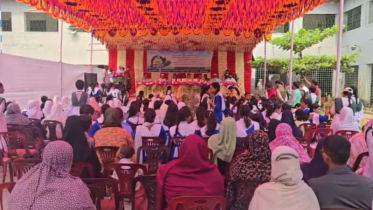 জামালপুর সরকারি বালিকা উচ্চ বিদ্যালয়ের শিক্ষার্থীদের সংবর্ধনা