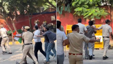 যন্তর মন্তরে গেট টপকে বিক্ষোভ, ফের আটক সিজেপির নেতারা
