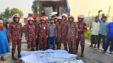 ঢাকা-মাওয়া এক্সপ্রেসওয়েতে বাস খাদে পড়ে নিহত ৩, আহত ১৬