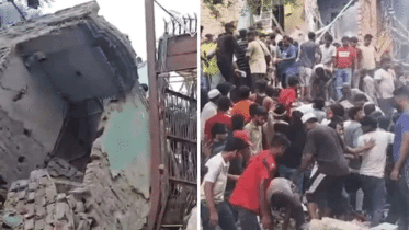 দিল্লিতে বহুতলা ভবন ধস, অন্তঃসত্ত্বা নারীসহ নিহত ৩