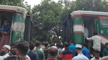 গফরগাঁওয়ে চলন্ত অবস্থায় তিস্তা এক্সপ্রেস ট্রেনের বগি বিচ্ছিন্ন